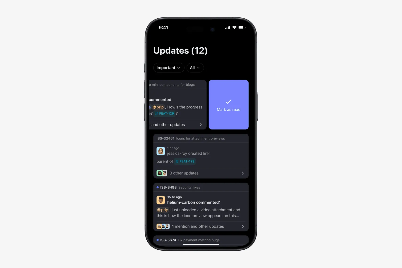 Improving the updates experience on DevRev mobile app