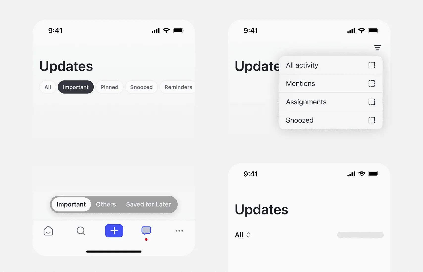 Defining a great filtering experience