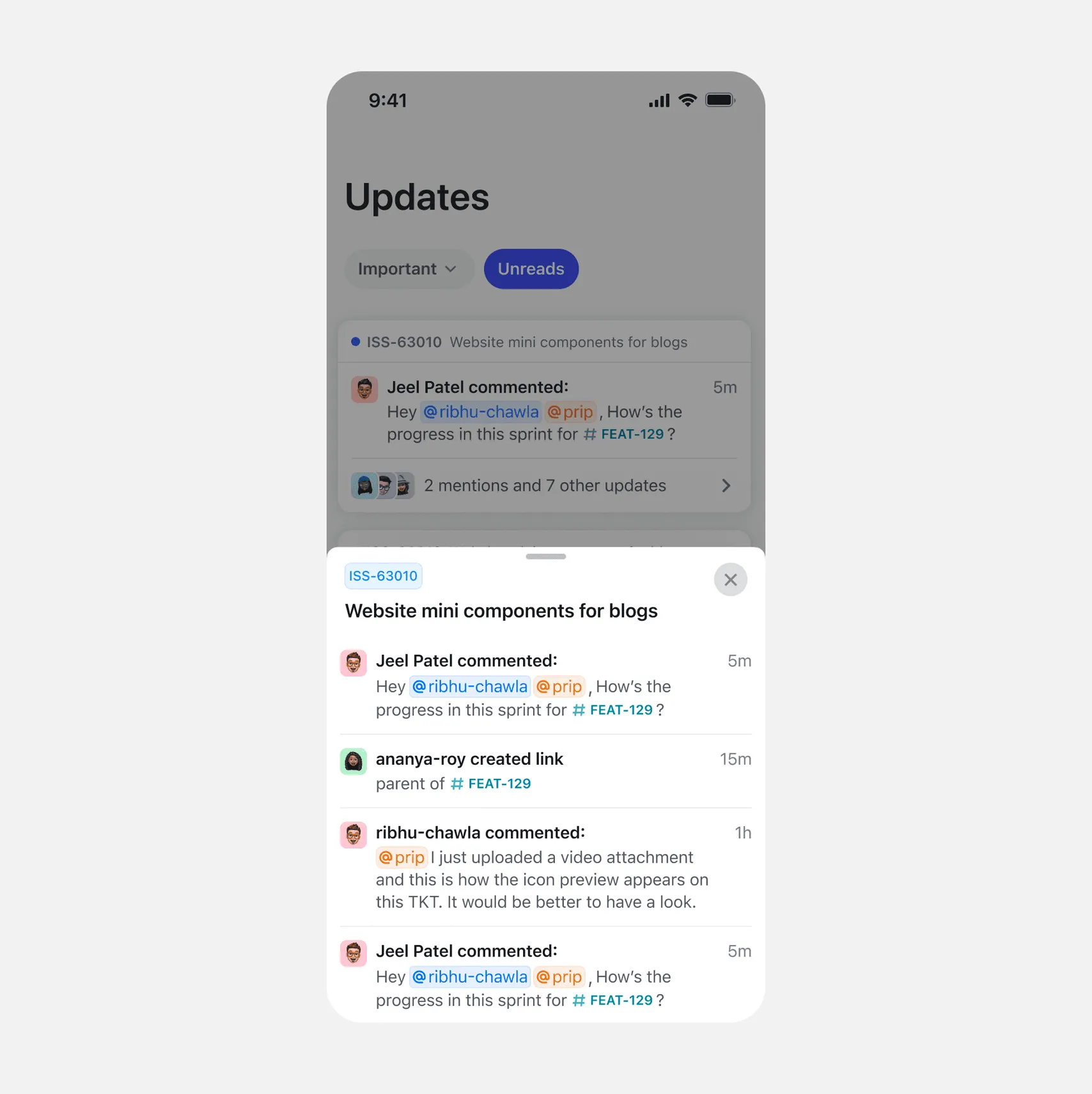 Expanding an update cluster