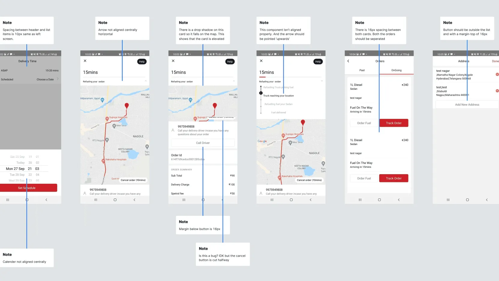 Design to code audit