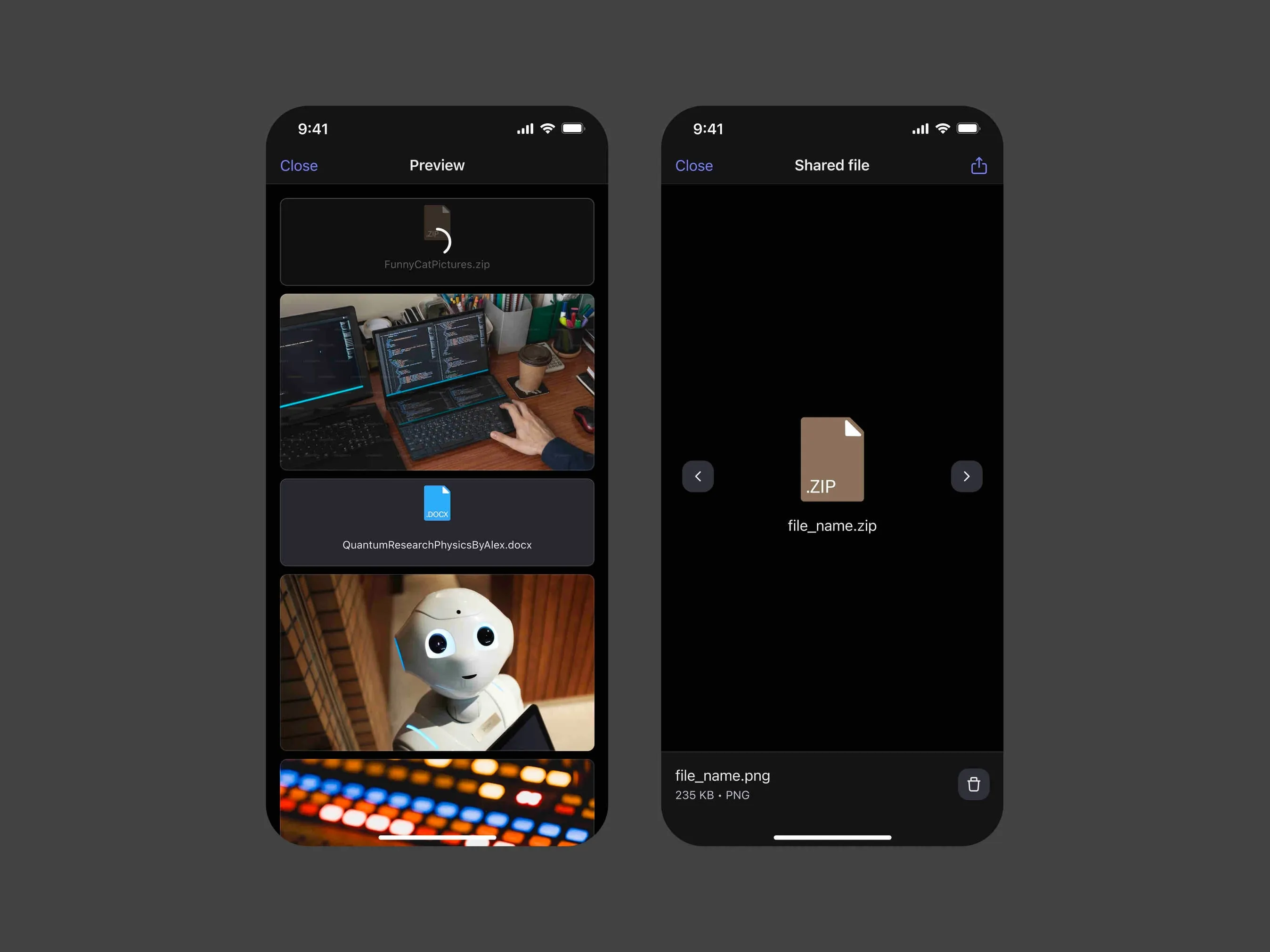 DevRev Mobile – Attachments