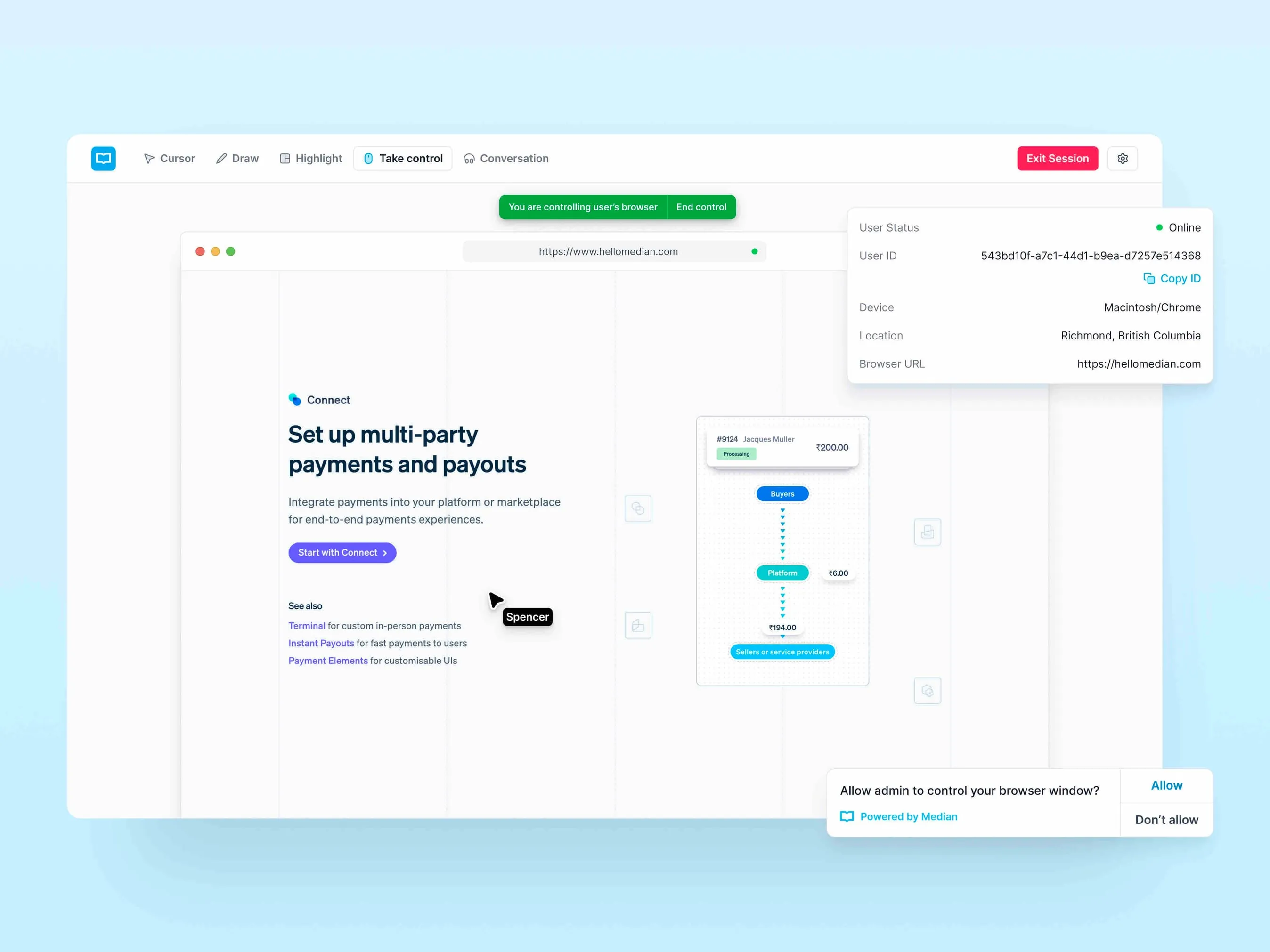 Median — Cobrowsing